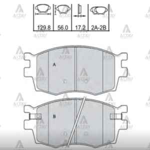 MHR-00150 - HYUNDAI ACCENT ERA / KIA RIO ÖN FREN BALATA