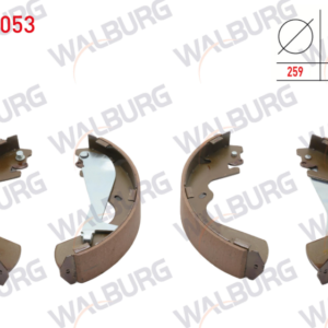 WBS1053 - FREN PABUC BALATA ARKA HYUNDAI STAREX 2.5 CRDI LEVYELI