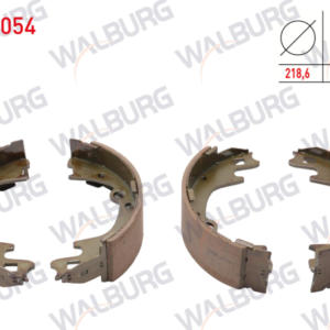 WBS1054 - FREN PABUC BALATA ARKA HYUNDAI STAREX 2.5 CRDI 218,6x60,5 mm