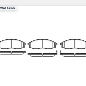 MGA-55405 - NISSAN D23 SKYSTAR ÖN FREN BALATA