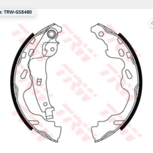 TRW GS8480 YARIS ARKA FREN BALATA