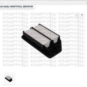 KRAFTVOLL 06010139 - HAVA FİLTRESİ HONDA JAZZ / CITY 2005-