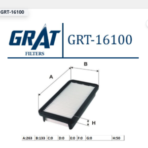 GRT-16100 - HAVA FİLTRESİ HYUNDAI ACCENT ERA 2007-2011 1.5 CRDI DİZEL
