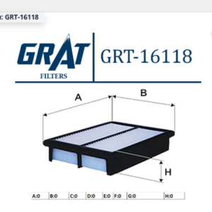 GRT-16118 - HAVA FİLTRESİ HYUNDAI STAREX / H-1 2008-2012