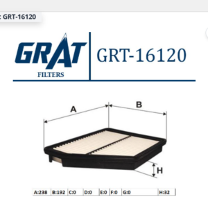 GRT-16120 - HAVA FİLTRESİ HYUNDAI MATRIX 2006-2010