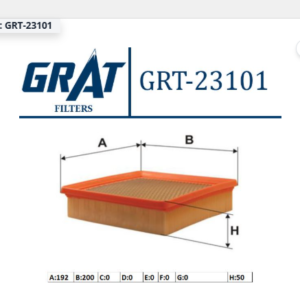 GRT-23101 - HAVA FILTRESI HONDA CIVIC 1996-2000 / HRV 1999-2006 1.6 / CRV 1997-2001 2.0