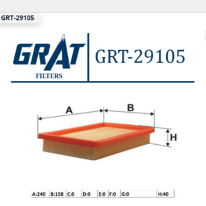 GRT-29105 - HAVA FİLTRESİ MAZDA 323 FAMILIA LANTIS 1995-2000