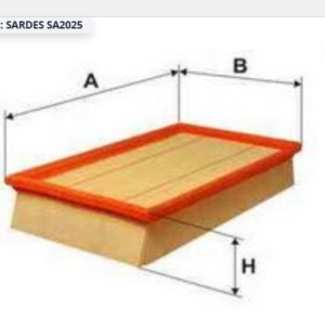SARDES SA2025 - HAVA FİLTRESİ ATOS 2004-2009