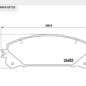 MGA-55726 - ÖN FREN BALATASI TOYOTA RAV4 IV 2012-