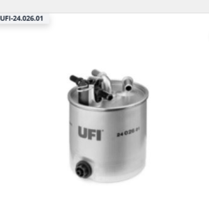 UFI-24.026.01 / YAKIT FILTRESI (MAZOT) LOGAN / LODGY / DOKKER / QASHQAI 07=> 1.5DCI-2.0DCI / X-TRAIL 07=>2.0DCI
